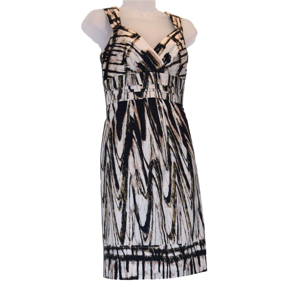 ANN TAYLOR Size 4 Bodycon Sweetheart Neckline Empire Waist Mini Dress FLAWED